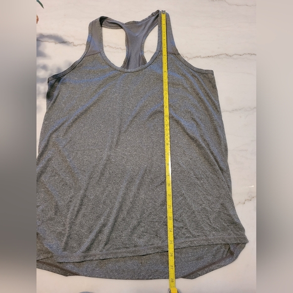 Xersion Gray Relaxed Backless Athletic Tank Top Size Medium - Picture 3 of 6